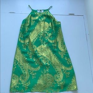 Lilly Pulitzer Angel halter dress.